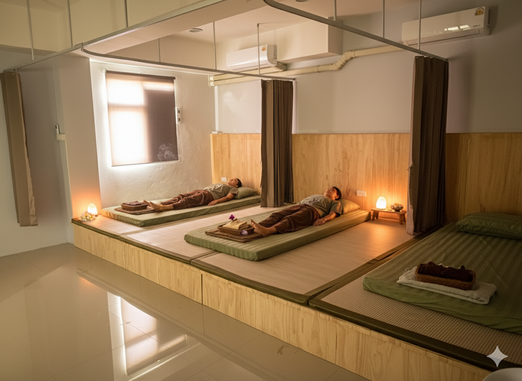 HealthTime Massage studio atmosphere